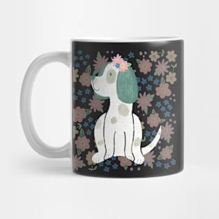 Flower Power Pup Mug